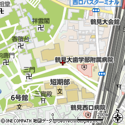[葬儀場]大本山總持寺 三松閣周辺の地図