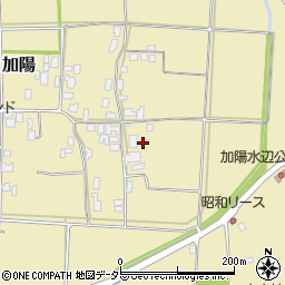 兵庫県豊岡市加陽627-1周辺の地図
