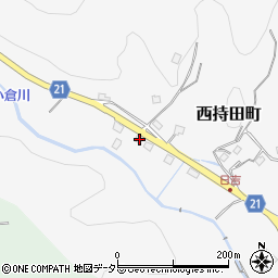 島根県松江市西持田町515周辺の地図