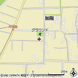 兵庫県豊岡市加陽350周辺の地図