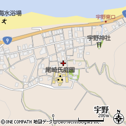 鳥取県東伯郡湯梨浜町宇野1536周辺の地図
