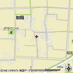 兵庫県豊岡市加陽443周辺の地図
