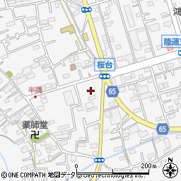 神奈川県愛甲郡愛川町中津5667-2周辺の地図