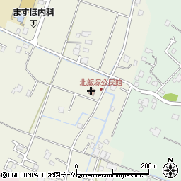 北飯塚公民館周辺の地図