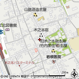 滋賀県長浜市木之本町木之本1067周辺の地図