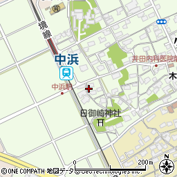 鳥取県境港市小篠津町1117周辺の地図