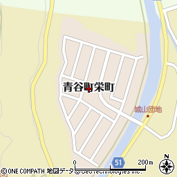 鳥取県鳥取市青谷町栄町周辺の地図