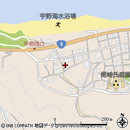 鳥取県東伯郡湯梨浜町宇野1605周辺の地図