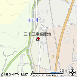 〒919-1328 福井県三方上中郡若狭町三十三団地の地図