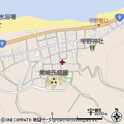 鳥取県東伯郡湯梨浜町宇野848周辺の地図