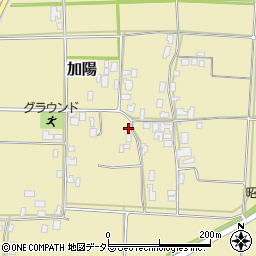 兵庫県豊岡市加陽433周辺の地図