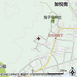 京都府与謝郡与謝野町加悦奥95周辺の地図