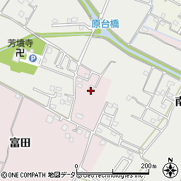 千葉県大網白里市富田2106-10周辺の地図