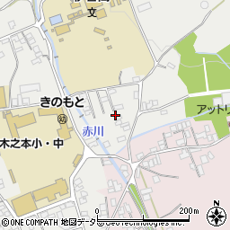 滋賀県長浜市木之本町木之本168周辺の地図