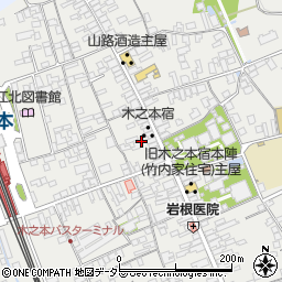 滋賀県長浜市木之本町木之本1065周辺の地図