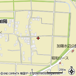 兵庫県豊岡市加陽617周辺の地図