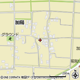 兵庫県豊岡市加陽445周辺の地図