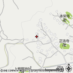 千葉県大網白里市萱野613周辺の地図