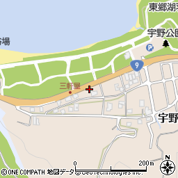 鳥取県東伯郡湯梨浜町宇野1963-39周辺の地図