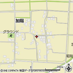 兵庫県豊岡市加陽445-2周辺の地図