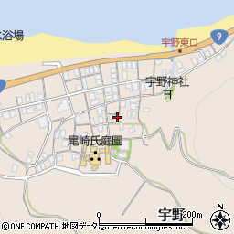 鳥取県東伯郡湯梨浜町宇野847周辺の地図