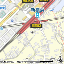 株式会社トヨタレンタリース神奈川　横浜支店周辺の地図