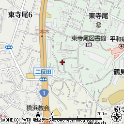 神奈川県横浜市鶴見区東寺尾中台3-17周辺の地図