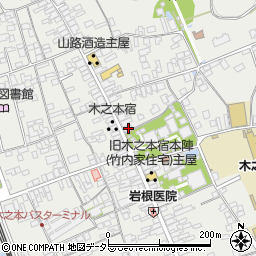 滋賀県長浜市木之本町木之本962周辺の地図