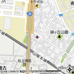 鳥取県鳥取市緑ケ丘3丁目15周辺の地図