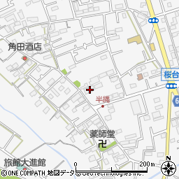神奈川県愛甲郡愛川町中津3842周辺の地図