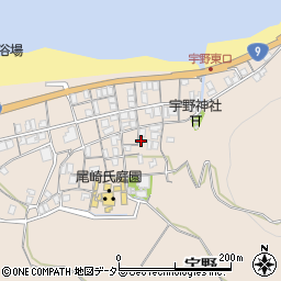 鳥取県東伯郡湯梨浜町宇野840周辺の地図