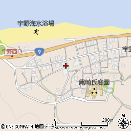 鳥取県東伯郡湯梨浜町宇野1593周辺の地図