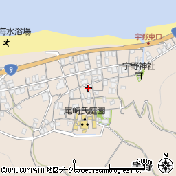 鳥取県東伯郡湯梨浜町宇野1542周辺の地図