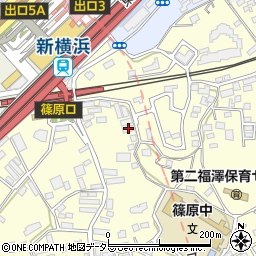 マレアガーデン新横浜Ｅ周辺の地図
