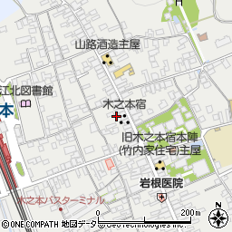 滋賀県長浜市木之本町木之本1063周辺の地図