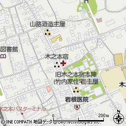 滋賀県長浜市木之本町木之本963周辺の地図