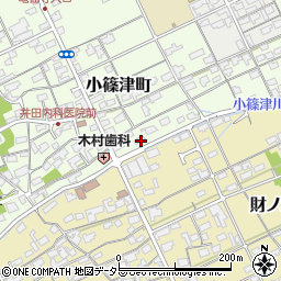 鳥取県境港市小篠津町560周辺の地図
