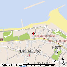 鳥取県東伯郡琴浦町逢束623周辺の地図