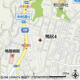 神奈川県横浜市緑区鴨居周辺の地図
