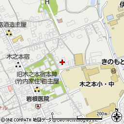 滋賀県長浜市木之本町木之本642周辺の地図