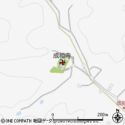 成相寺周辺の地図
