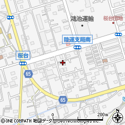 神奈川県愛甲郡愛川町中津7300-9周辺の地図