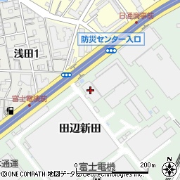 富士物流株式会社　京浜物流センター周辺の地図