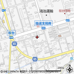 神奈川県愛甲郡愛川町中津7300-16周辺の地図