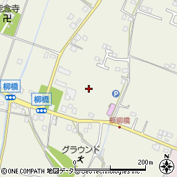 千葉県大網白里市柳橋周辺の地図