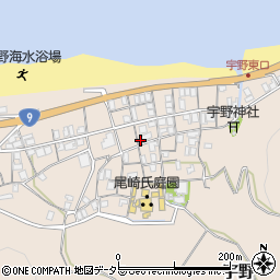 鳥取県東伯郡湯梨浜町宇野1556周辺の地図