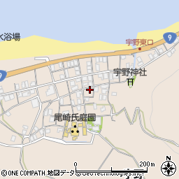 鳥取県東伯郡湯梨浜町宇野834周辺の地図