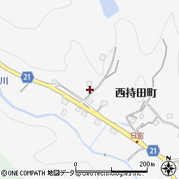 島根県松江市西持田町725-2周辺の地図