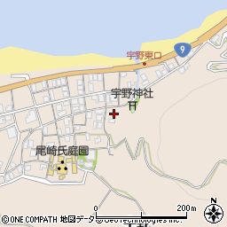 鳥取県東伯郡湯梨浜町宇野826周辺の地図