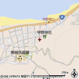 鳥取県東伯郡湯梨浜町宇野817周辺の地図